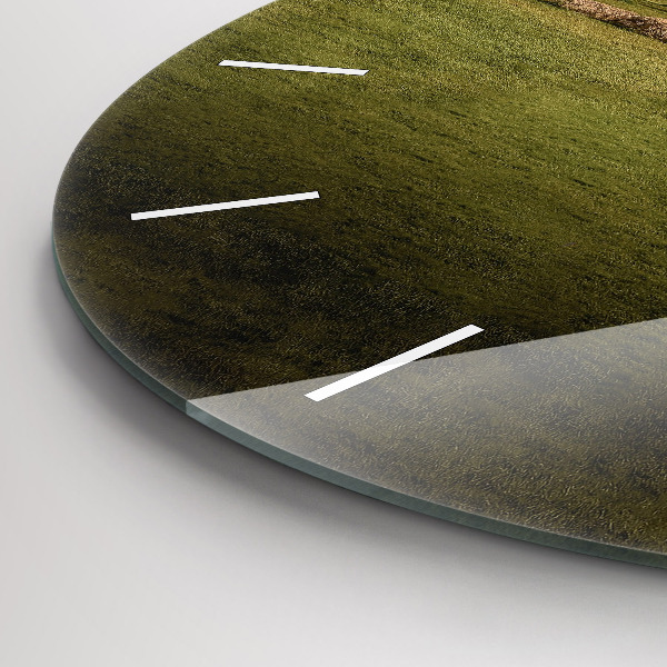 Orologio rotondo in vetro Stonehenge Nimbostrato