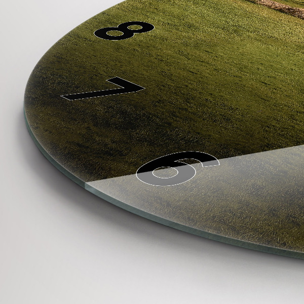 Orologio rotondo in vetro Stonehenge Nimbostrato