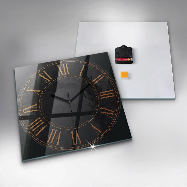 Orologio quadrato Vecchi numeri romani