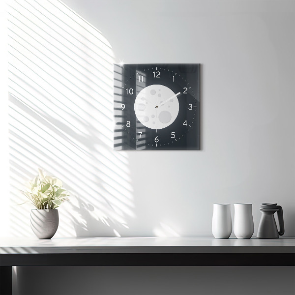 Orologio quadrato Luna piena
