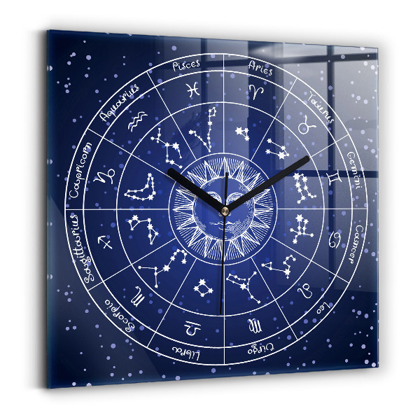 Orologio quadrato Costellazioni zodiacali