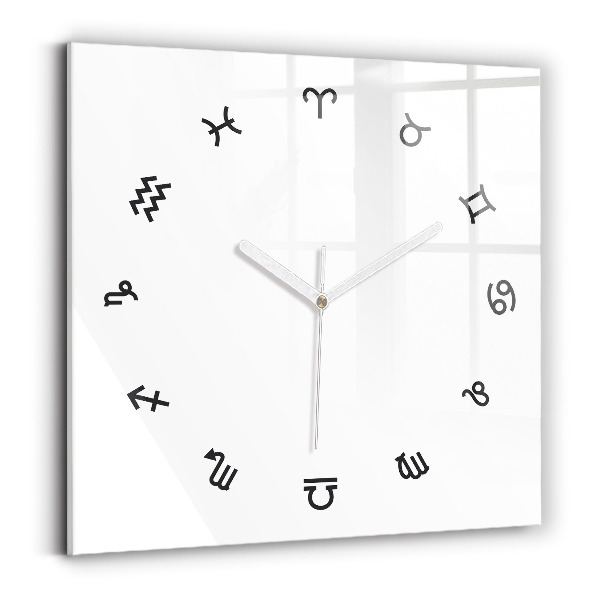 Orologio quadrato Zodiaci minimalisti