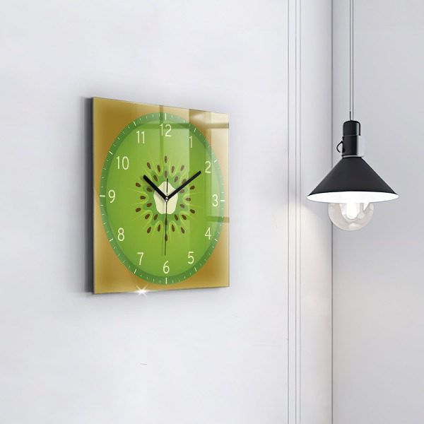 Orologio quadrato Kiwi frutto