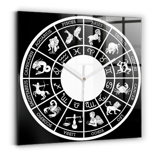 Orologio quadrato Zodiacale