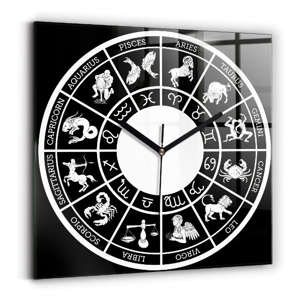 Orologio quadrato Zodiacale