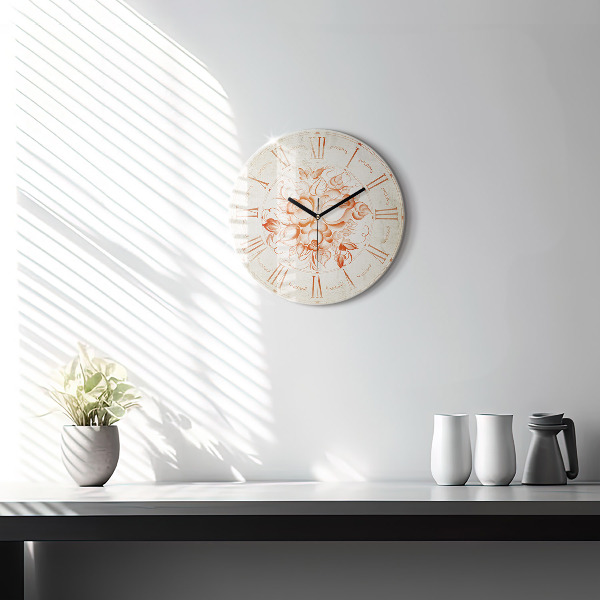 Orologio rotondo Motivo romano