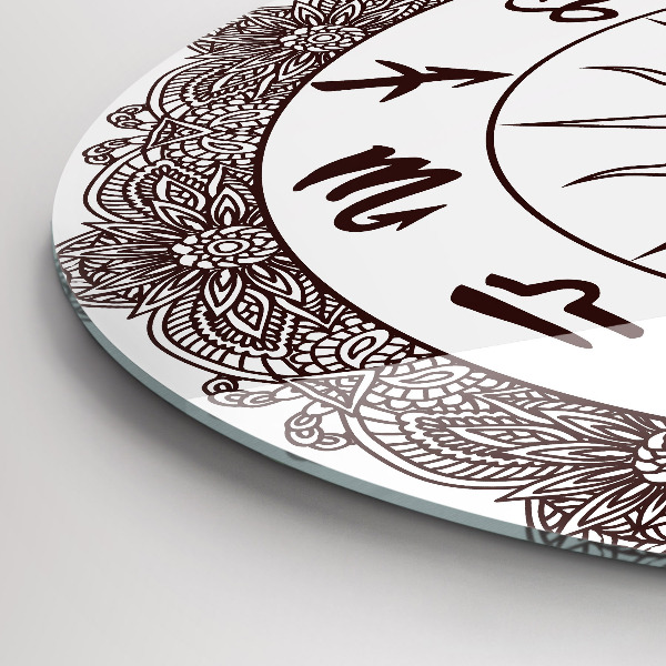 Orologio rotondo Zodiaci decorativi