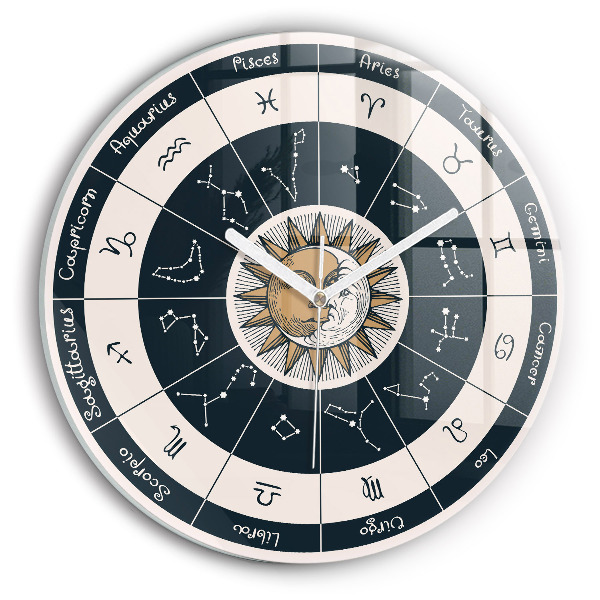 Orologio rotondo Costellazioni zodiacali