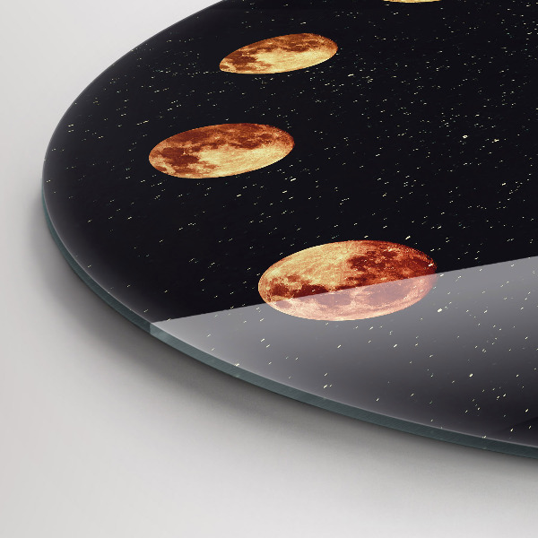 Orologio rotondo Fasi lunari