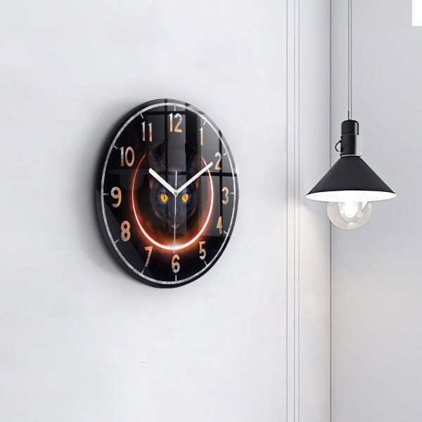 Orologio rotondo Gatto magico
