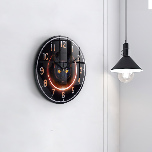 Orologio rotondo Gatto magico