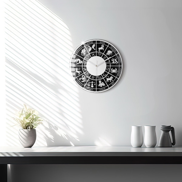 Orologio rotondo Zodiacale