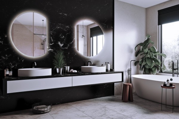 Come scegliere la dimensione di uno specchio per il lavabo del bagno?