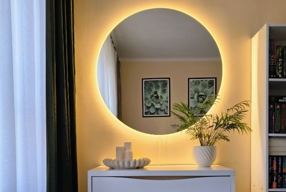 dove non appendere uno specchio