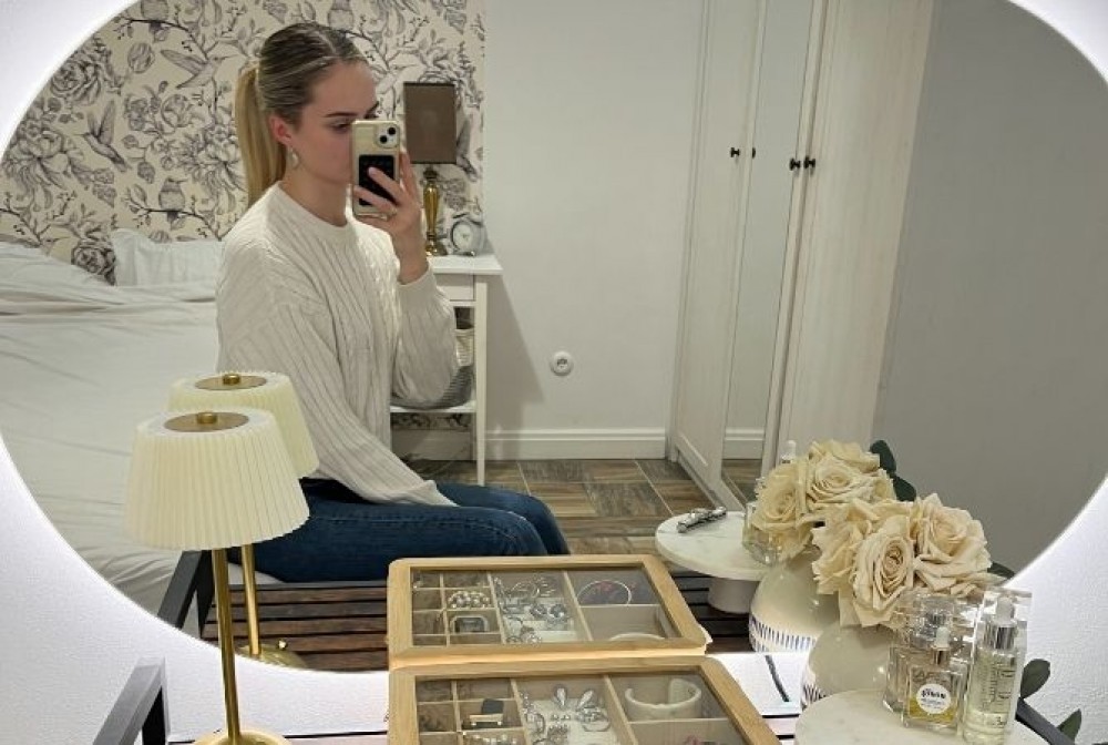 specchio per il trucco